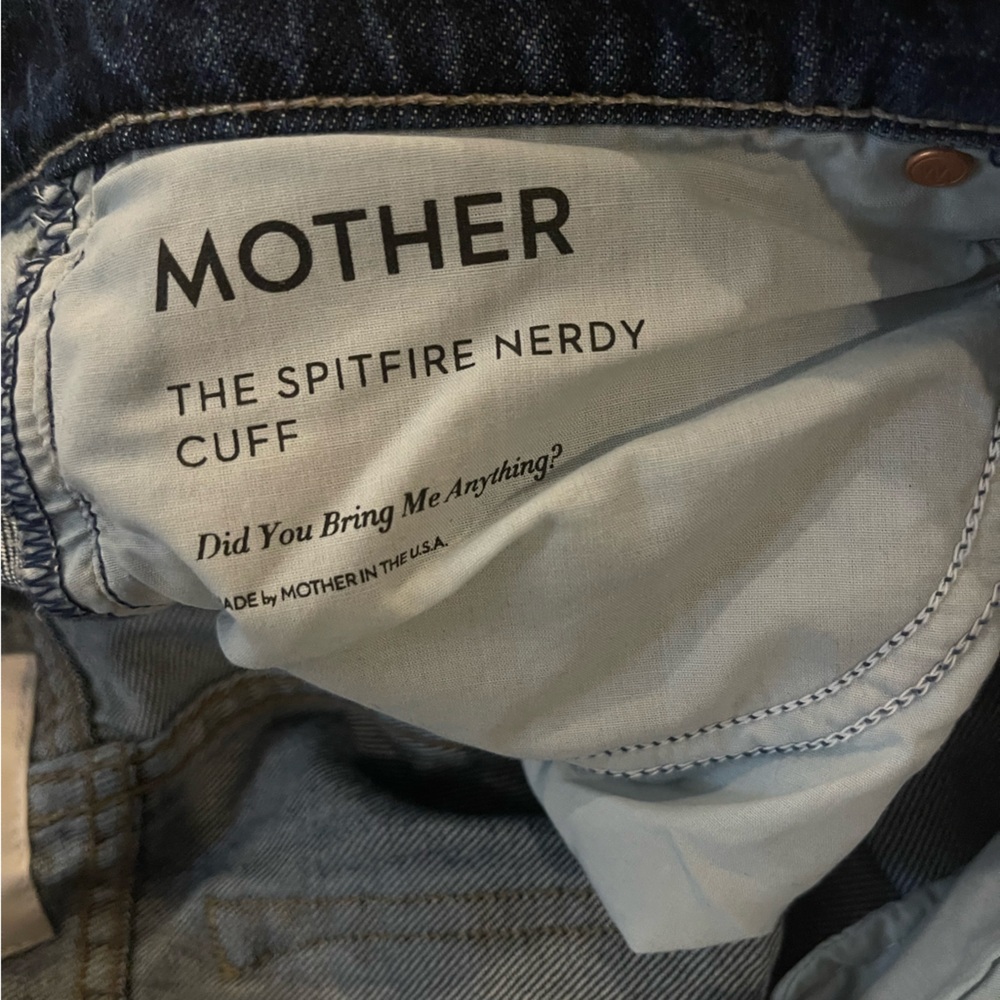 Mother jeans the spitfire nerdy cuff 28 - Picture 4 of 8